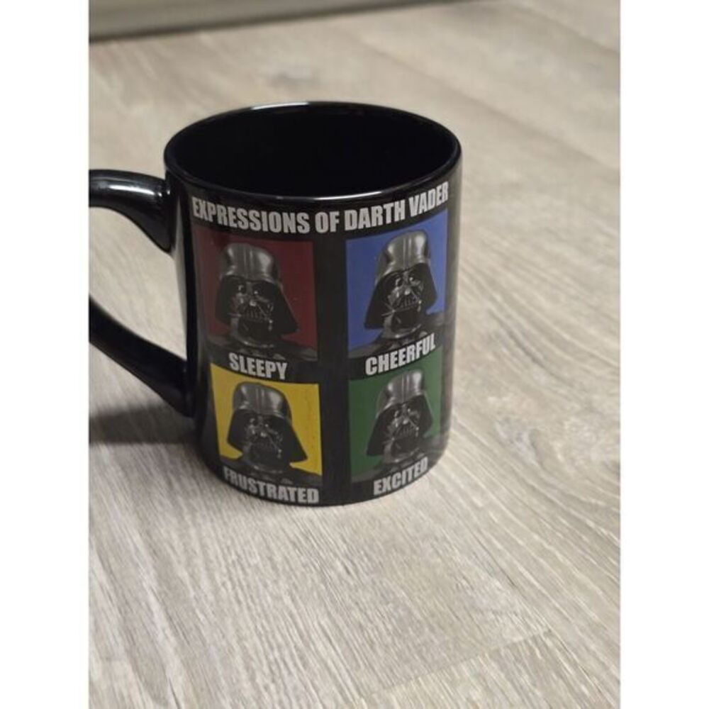Star‎ Wars Coffee Cup  Expressions Of Darth Vader